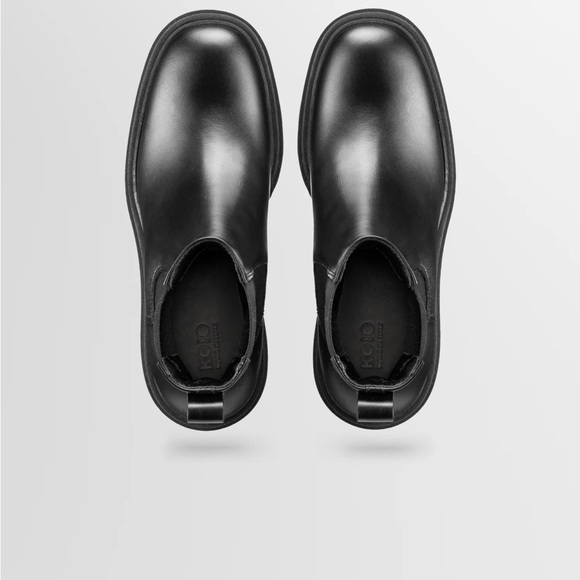 KOIO platform chelsea boots | Alia in Nero - Nero / 6 (US) / 36. Never worn. - Picture 4 of 6